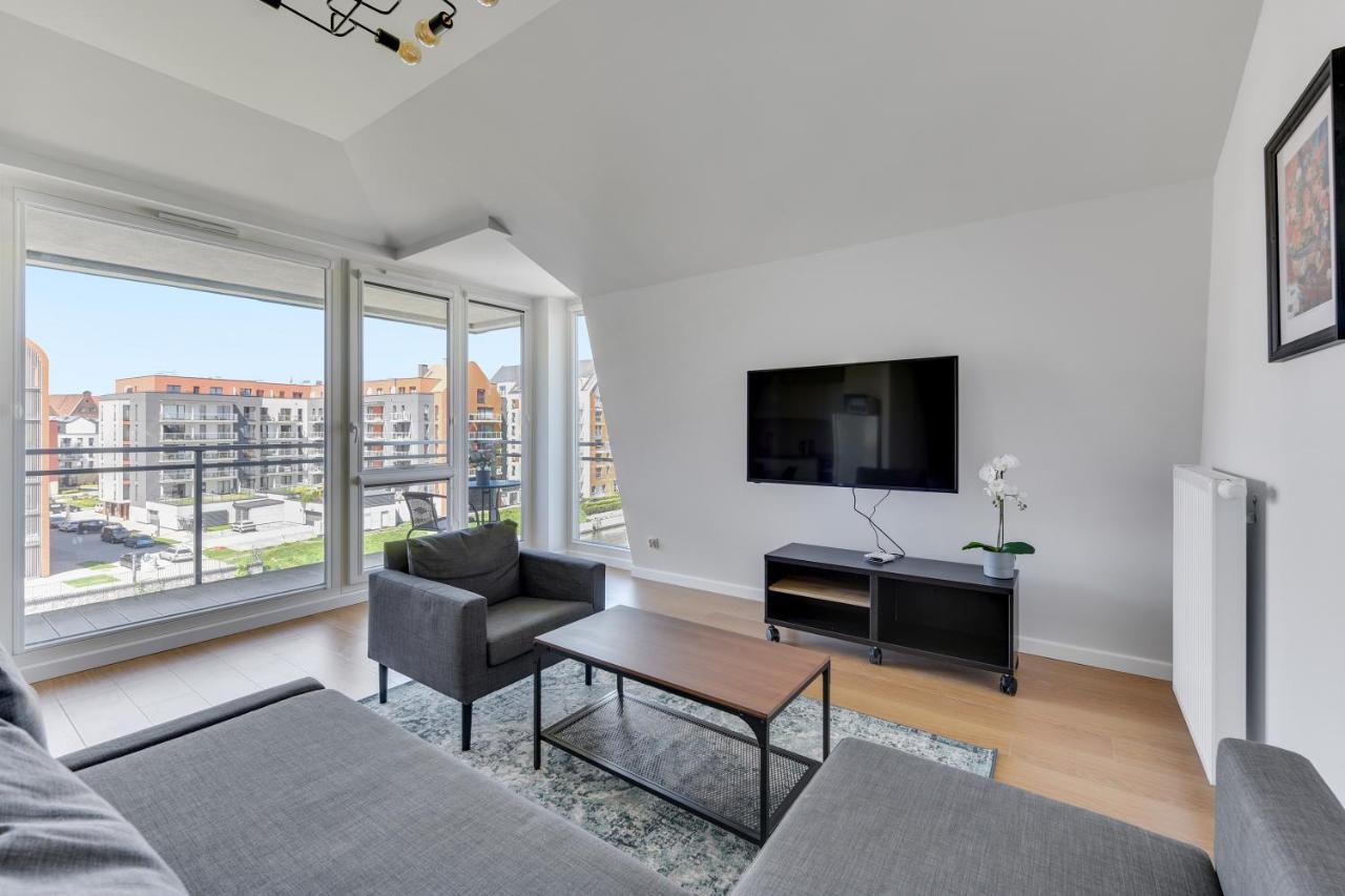 Grano Flats Gdansk - Riverfront Apartment Gdańsk Exterior foto
