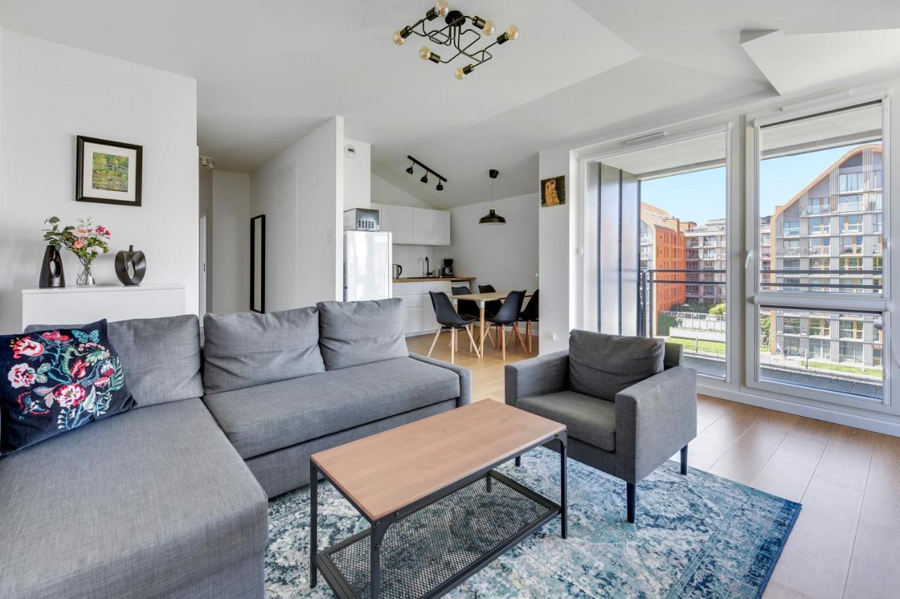 Grano Flats Gdansk - Riverfront Apartment Gdańsk Exterior foto